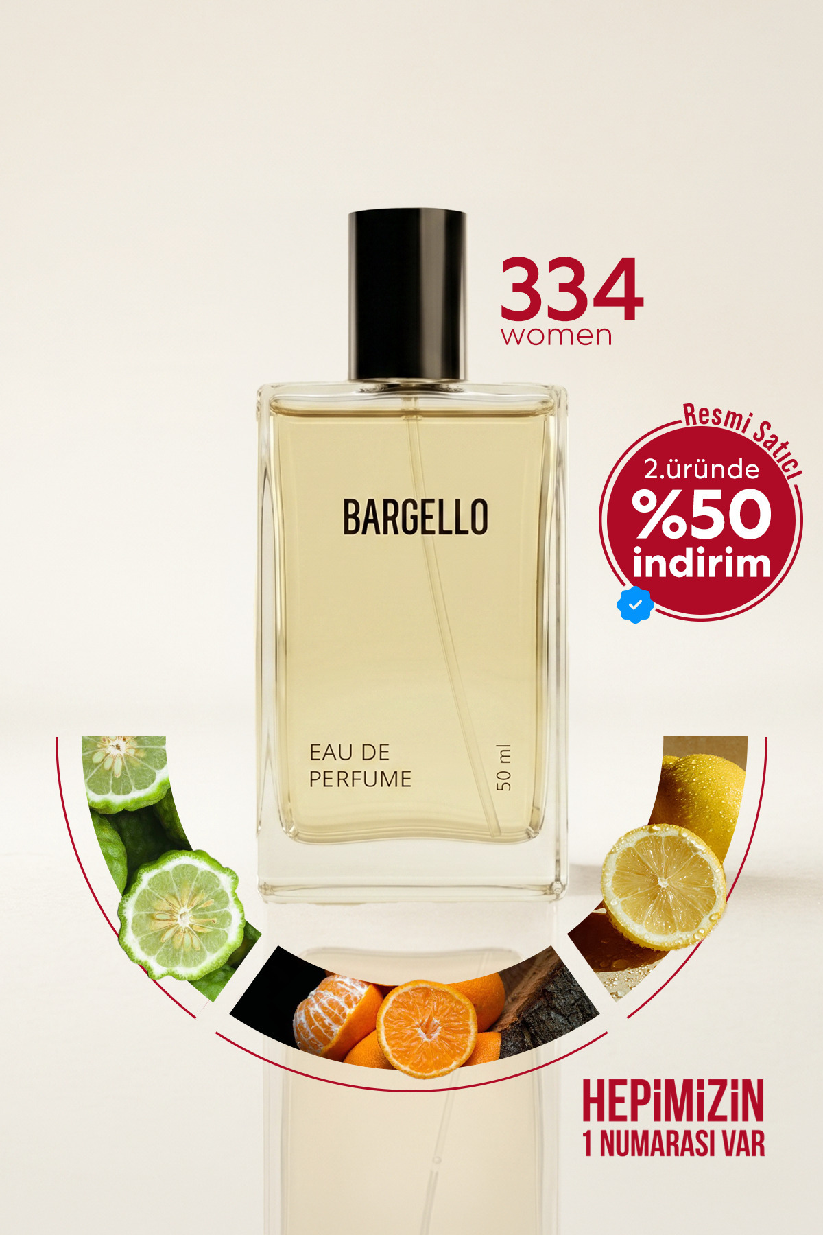 Bargello 334 Kadın Parfüm Edp 50 Ml Floral