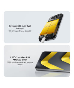 Alternative view of POCO M8 Pro 5G 12GB+512GB siyah(Xiaomi Türkiye Garantili)