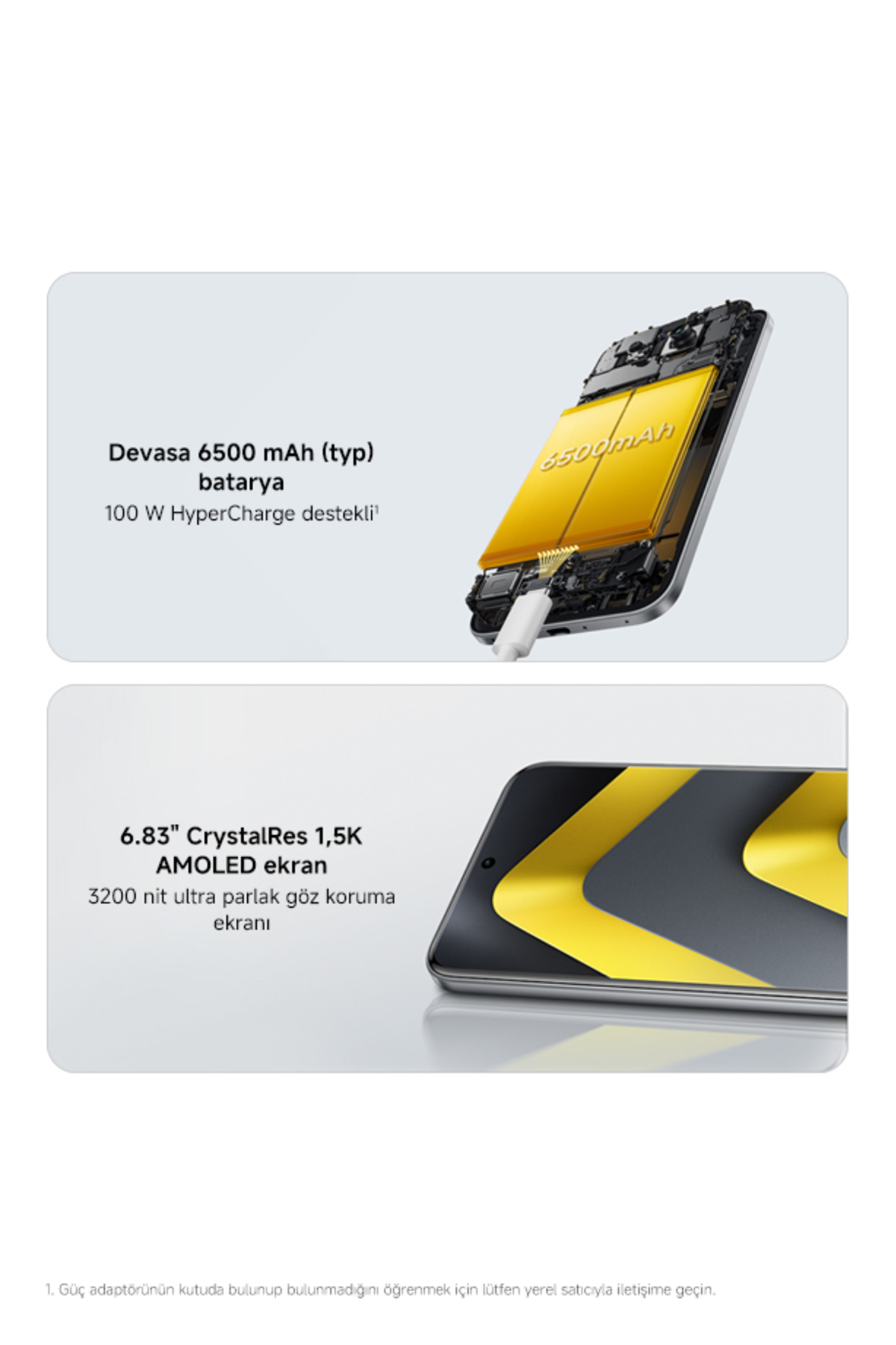 POCO M8 Pro 5G 12GB+512GB siyah(Xiaomi Türkiye Garantili) - Görsel 2