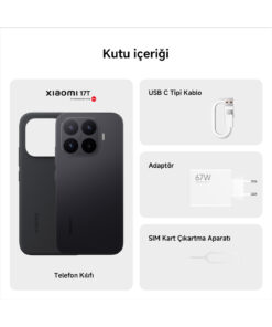 Alternative view of Xiaomi 17T 12G+256G Siyah (Xiaomi Türkiye Garantili)