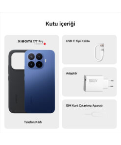 Alternative view of Xiaomi 17T Pro 12G+512G Mavi (Xiaomi Türkiye Garantili)