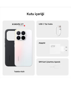 Alternative view of Xiaomi 17T 12G+256G Beyaz (Xiaomi Türkiye Garantili)