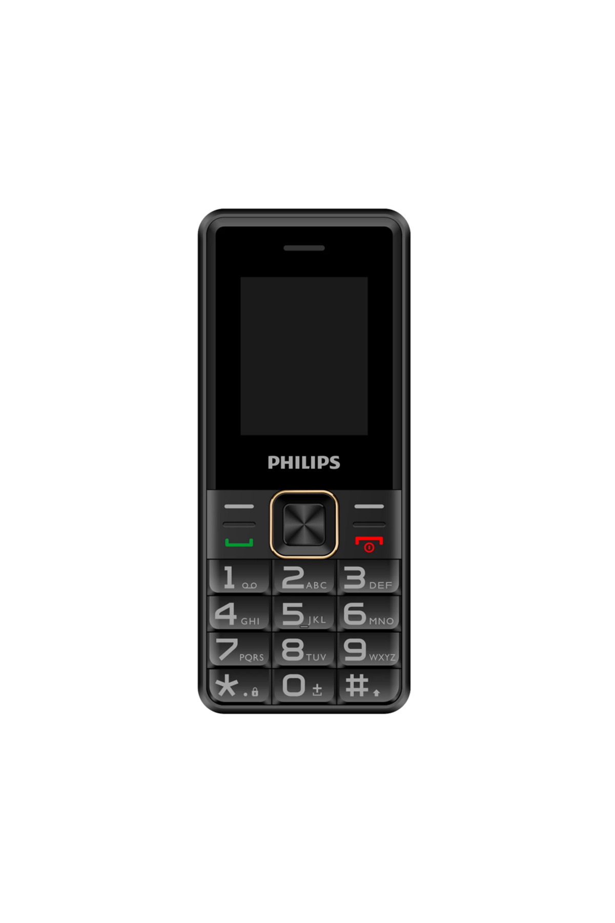 Philips Xenium E6105, 128Mb, Siyah, 48Mb Ram, 1,77inc Ekran, 4G Çift Sim Desteği, FM Radyo, 1000mAh