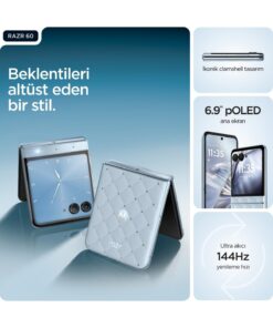 Alternative view of Motorola Razr 60 256 GB 8 GB Ram Özel Seri (Moto Buds Kulaklık Hediyeli)