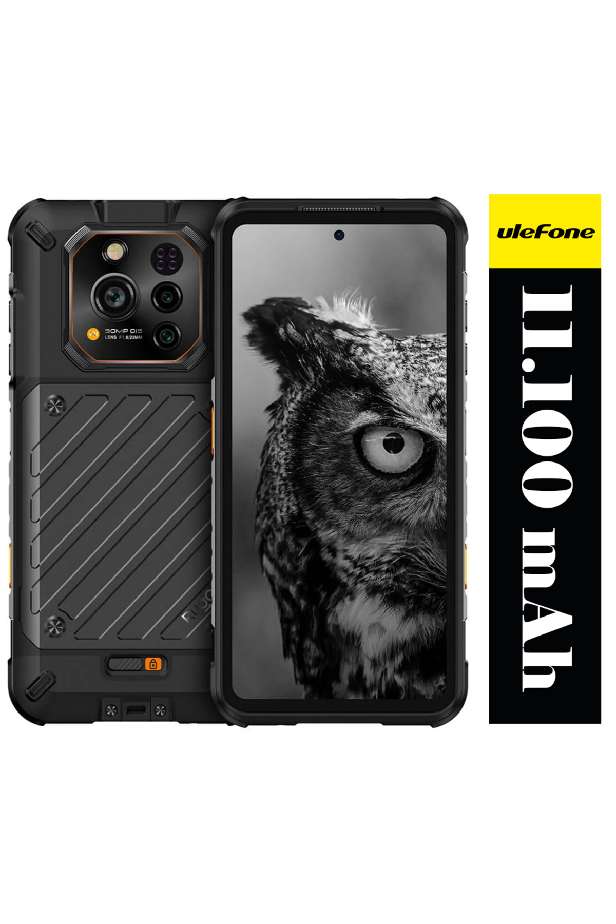 ULEFONE RugOne Xever 7 Android 15 5G 11100mAh 12GB RAM+512GB 6.67" Dayanıklı Cep Telefonu (Ulefone Türkiye Garantili)