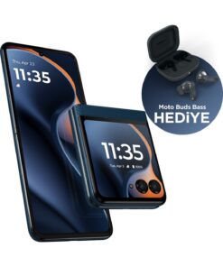 Motorola Razr 60 256 GB 8 GB Ram Deniz Mavisi (Moto Buds Bass Kulaklık Hediyeli)