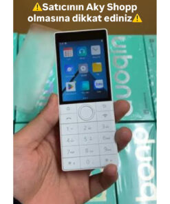Alternative view of duoqin GIN qin f22 32 Gb 2.8 inç Android 12 Dokunmatik Kamerasız Asker Telefonu Yaşlı Telefonu