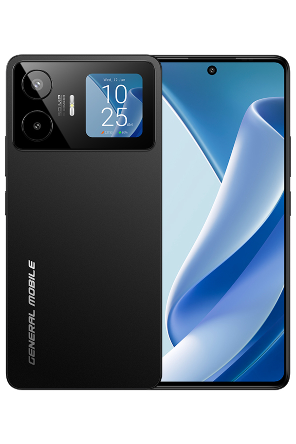 General Mobile GM 26 Pro 5G Deep Space 24GB RAM(12+12)+256GB Hafıza