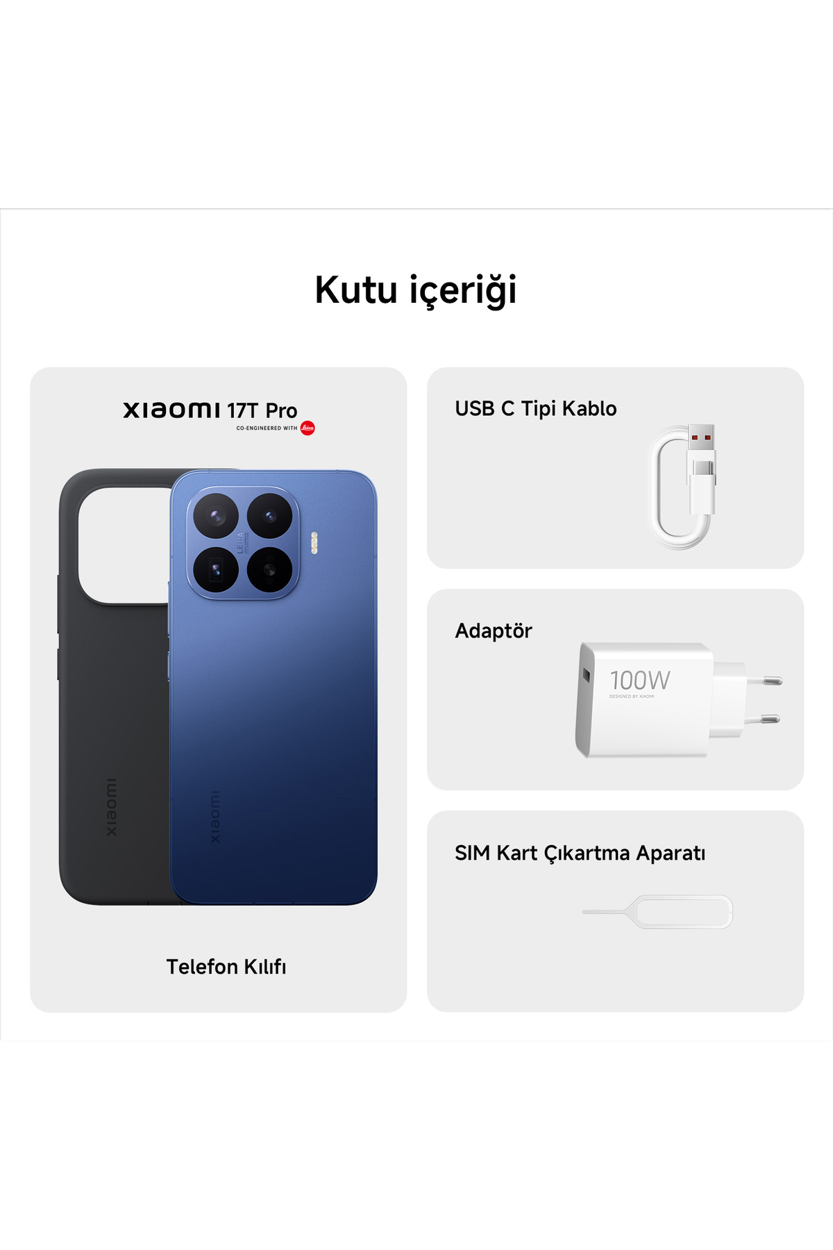 Xiaomi 17T Pro 12GB+1024GB Mavi (Xiaomi Türkiye Garantili) - Görsel 2