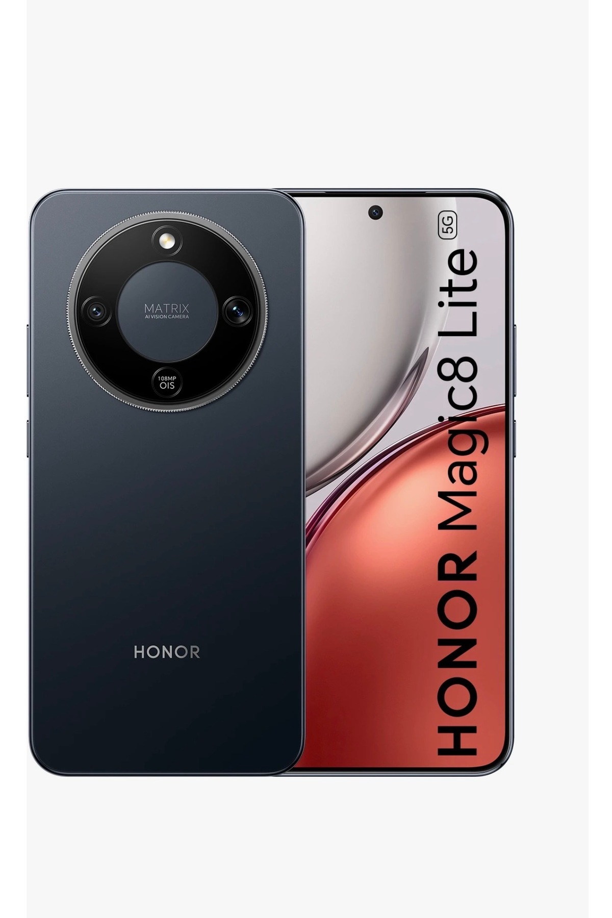 Honor Magic 8 Lite 5G 256 GB 8 GB Ram (Honor Türkiye Garantili) Gece Siyahı Kılıf Hediyeli