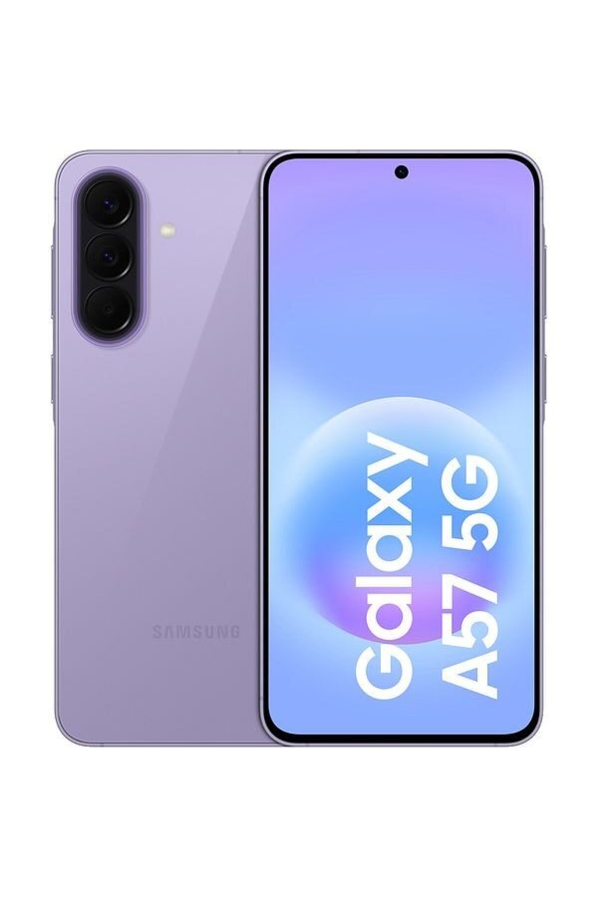 Samsung Galaxy A57 5G Phone, 128GB, 8GB RAM, Dual SIM, Awesome Lilac