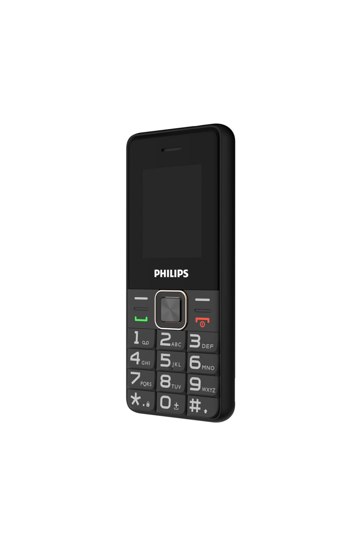 Philips Xenium E6105, 128Mb, Siyah, 48Mb Ram, 1,77inc Ekran, 4G Çift Sim Desteği, FM Radyo, 1000mAh - Görsel 2