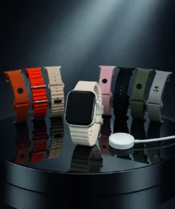 Genel Markalar 7'li Kordon Setli Akıllı Saat Bluetooth Görüşme Bildirim Destekli Çok Fonksiyonlu Smart Watch - Görsel 2