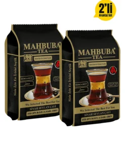 Mahbuba 2x200gr Earl Grey Bergamot Aromalı İthal Seylan Sri Lanka Ceylon Kaçak Siyah Yaprak Çay